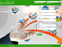 Tablet Screenshot of nichehands.com
